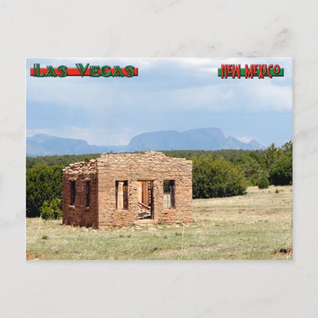 Postal Saludos desde el pico de Hermit (Anverso)