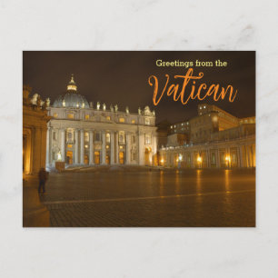 Postal Saludos desde el Vaticano Italia Viajes