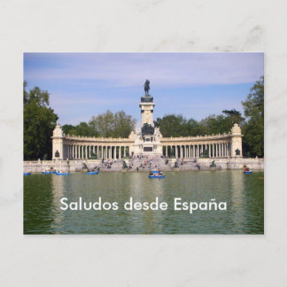 Postal Saludos desde España 3