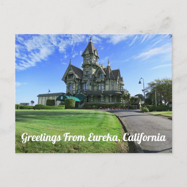 Postal Saludos desde Eureka, Postcard (Anverso)