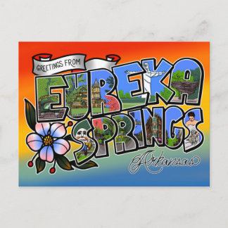 Postal Saludos desde Eureka Springs