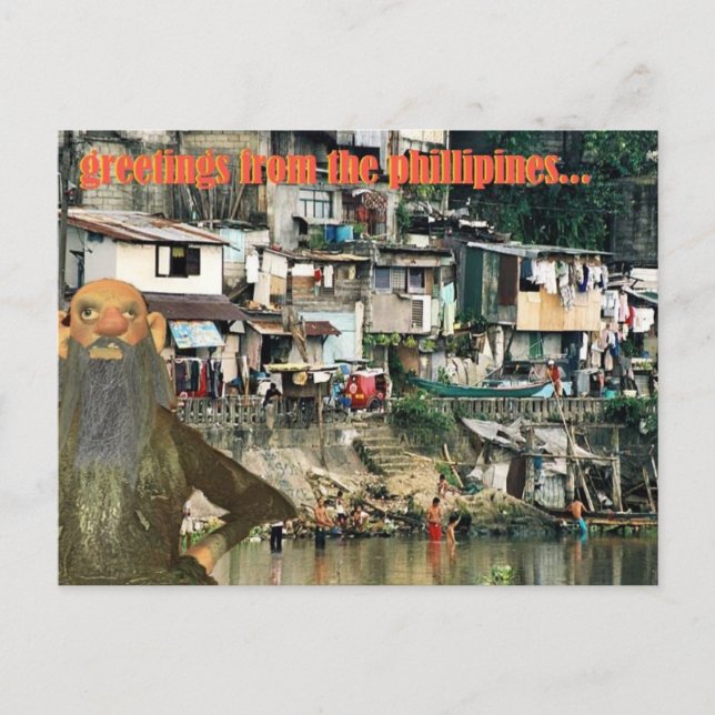 Postal saludos desde filipinas (Anverso)