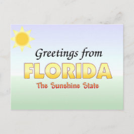 Postal Saludos desde Florida