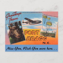 Postal Saludos desde Fort Bragg