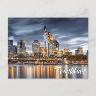 Postal Saludos desde Fráncfort, Alemania