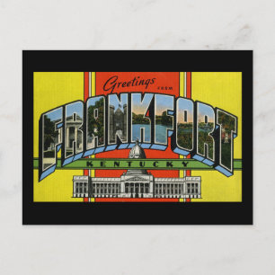 Postal Saludos desde Frankfort Kentucky