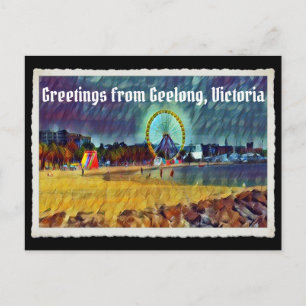 Postal Saludos desde Geelong, Victoria