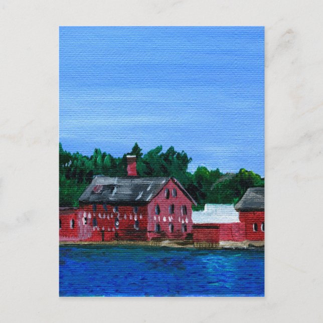 Postal Saludos desde Gloucester, MAMÁES (Anverso)