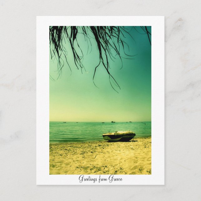 Postal Saludos desde Grecia (Anverso)