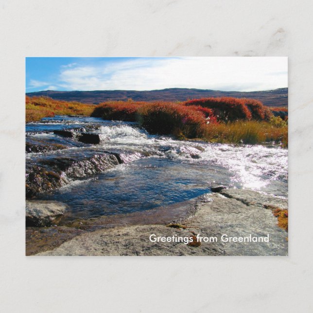 Postal Saludos desde Groenlandia 17 (Anverso)