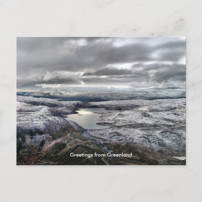 Postal Saludos desde Groenlandia 6 (Anverso)