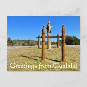 Postal ¡Saludos desde Gualala!