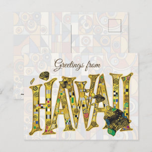 Postal Saludos desde Hawái