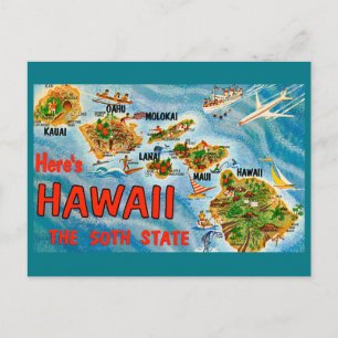 Postal Saludos desde Hawaii