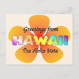 Postal Saludos desde Hawaii