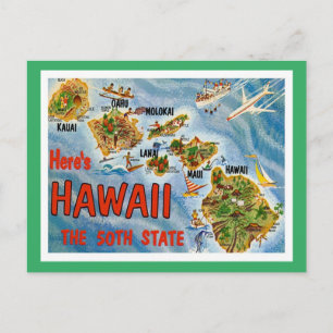 Postal Saludos desde Hawaii