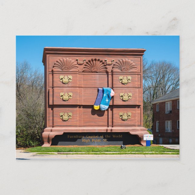 Postal ¡Saludos desde High Point, NC! (Anverso)