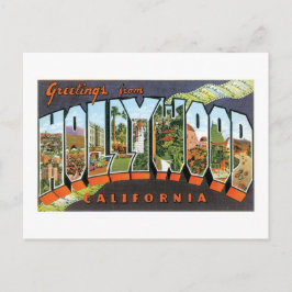 Postal ¡Saludos desde Hollywood!
