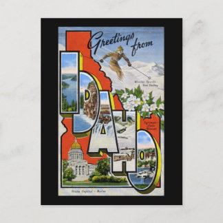 Postal Saludos desde Idaho