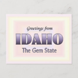 Postal Saludos desde Idaho