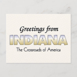 Postal Saludos desde Indiana