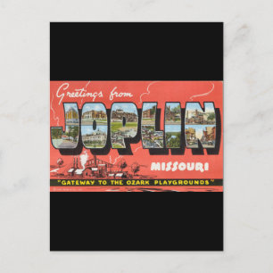 Postal Saludos desde Joplin