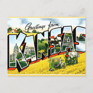 Postal Saludos desde Kansas