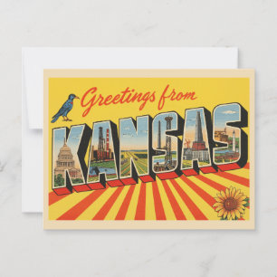 Postal Saludos desde Kansas, Wichita