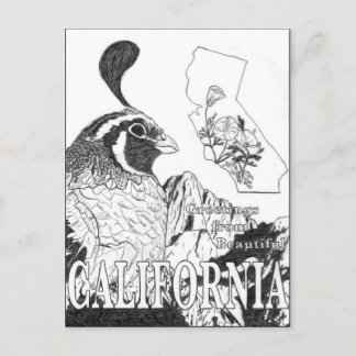 Postal Saludos desde la hermosa California