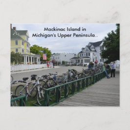 Postal Saludos Desde La Isla Mackinac.