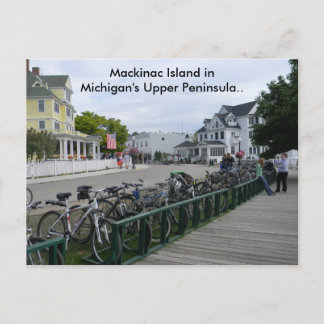 Postal Saludos Desde La Isla Mackinac.