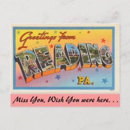 Postal Saludos desde la lectura