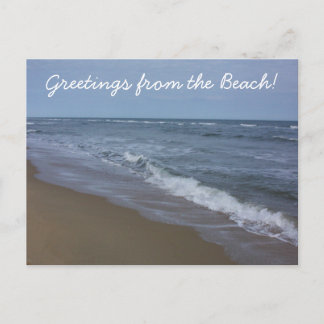 Postal ¡Saludos desde la playa!