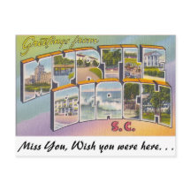 Saludos desde la playa de Myrtle, Carolina del Sur