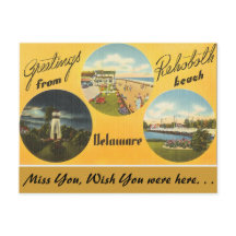 Saludos desde la playa de Rehoboth