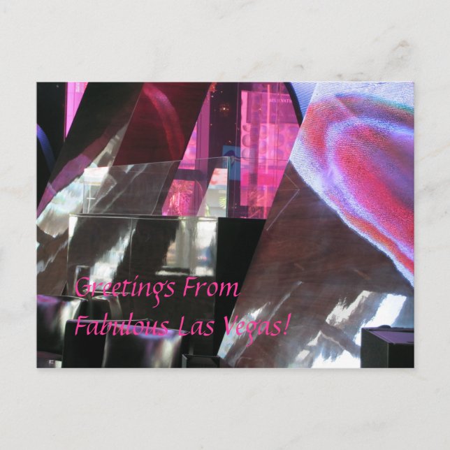 Postal ¡Saludos Desde Las Fabulosas Vegas! (Anverso)