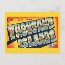 Postal Saludos desde las Mil Islas