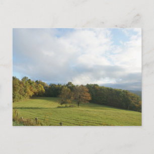 Postal ¡Saludos desde las Montañas Naranja Azul!