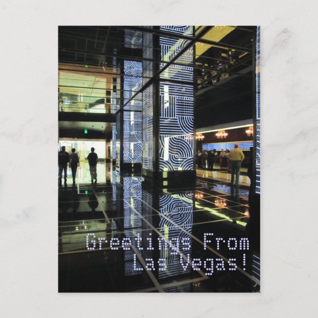 Postal ¡Saludos desde Las Vegas! (Anverso)