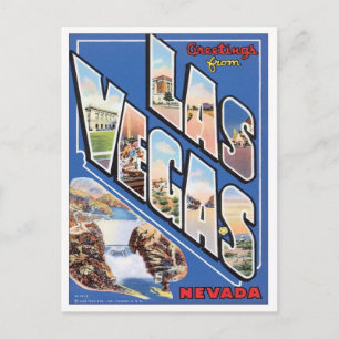 Postal Saludos desde Las Vegas