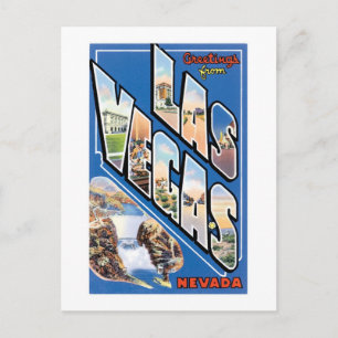 Postal ¡Saludos desde Las Vegas!