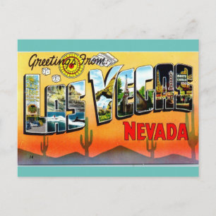 Postal Saludos desde Las Vegas Nevadas