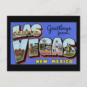 Postal Saludos desde Las Vegas Nuevo México