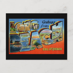 Postal Saludos desde Long Beach California
