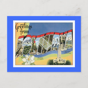 Postal Saludos desde Luisiana