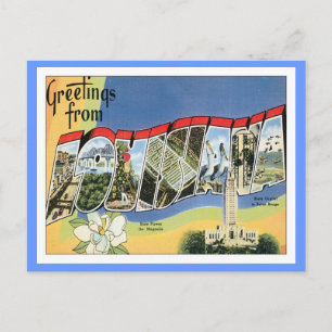 Postal Saludos desde Luisiana