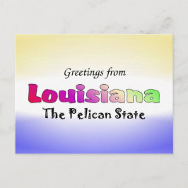 Postal Saludos desde Luisiana