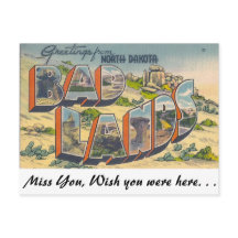 Saludos desde Malas Tierras, Dakota del Norte