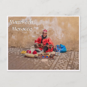 Postal Saludos desde Marrakech Marruecos