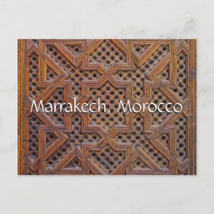 Postal Saludos desde Marrakech Marruecos
